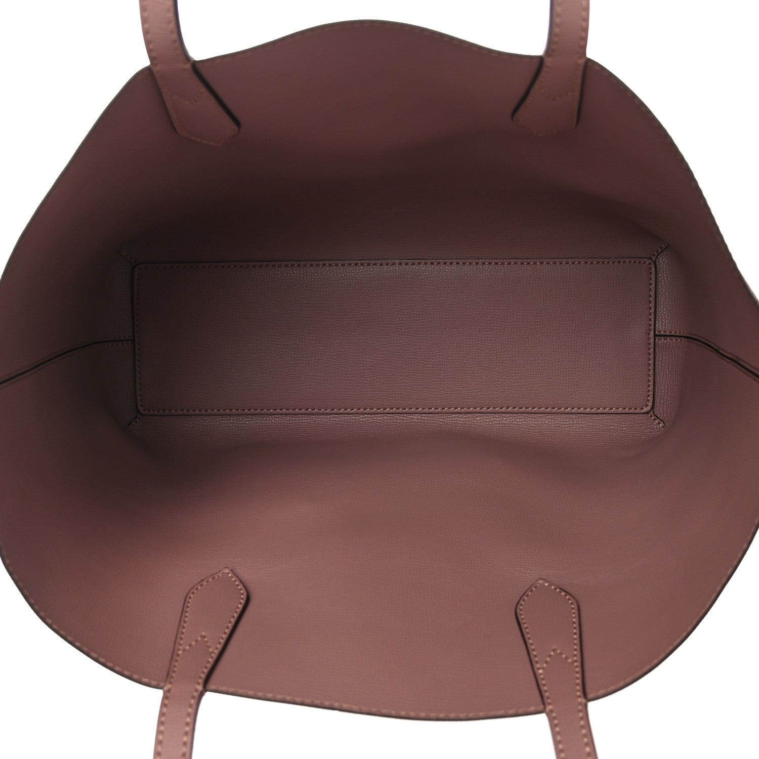 Burberry Grainy Calfskin Haymarket Check Medium Reversible Tote Dusty Pink 9 of 16