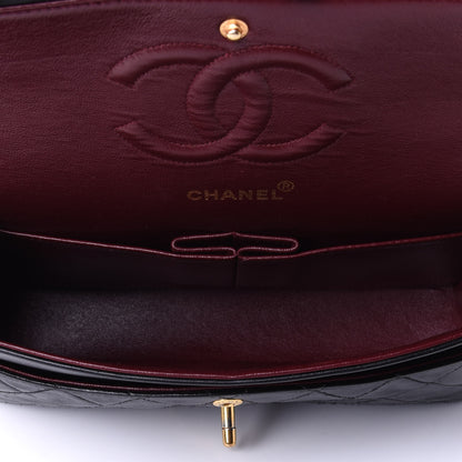Chanel Lambskin Quilted Medium Double Flap Black 5 of 10