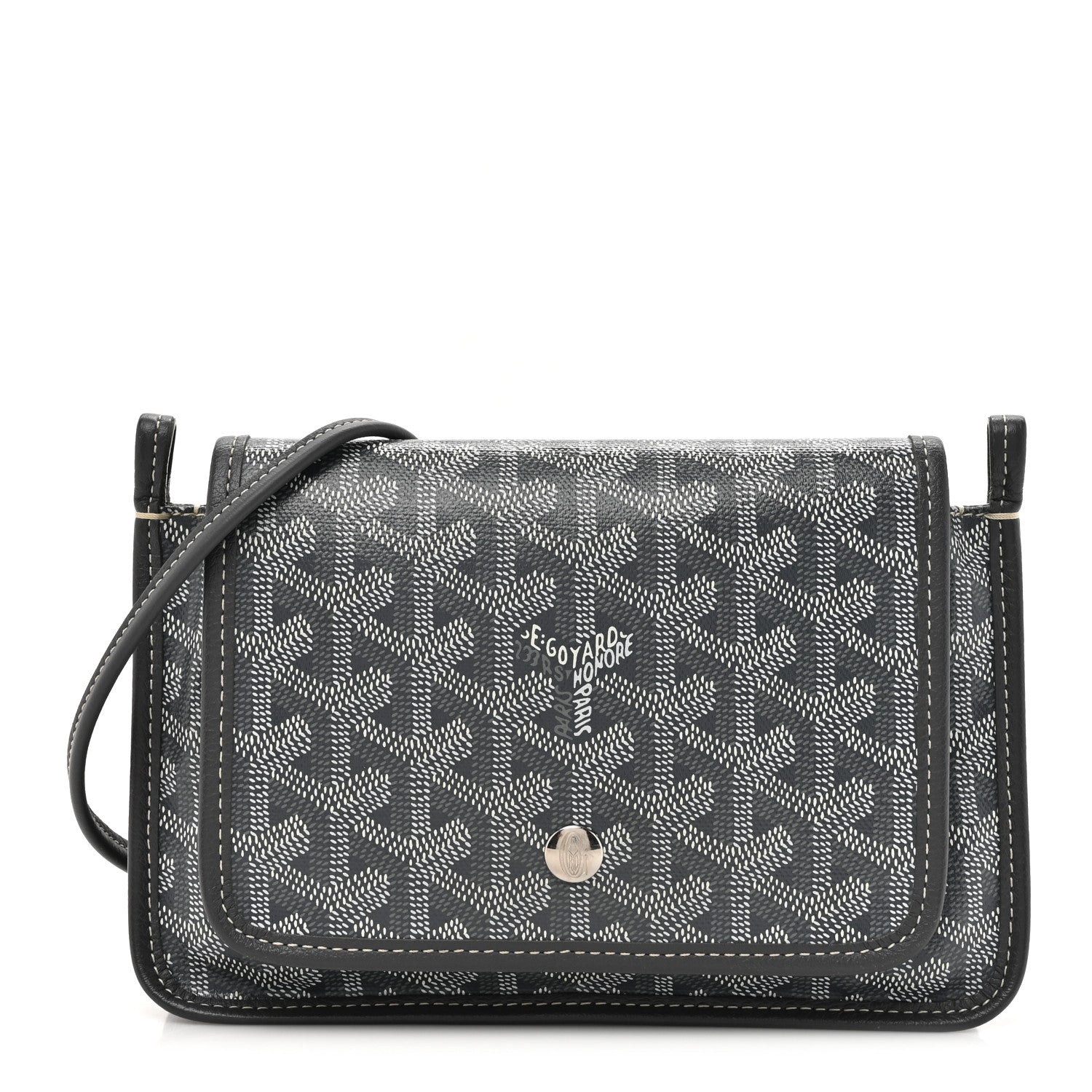 Goyard Goyardine Plumet Wallet Clutch Grey 1 of 14