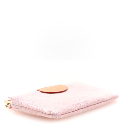 Louis Vuitton Monogram Denim Key Pouch Washed Pink 4 of 6