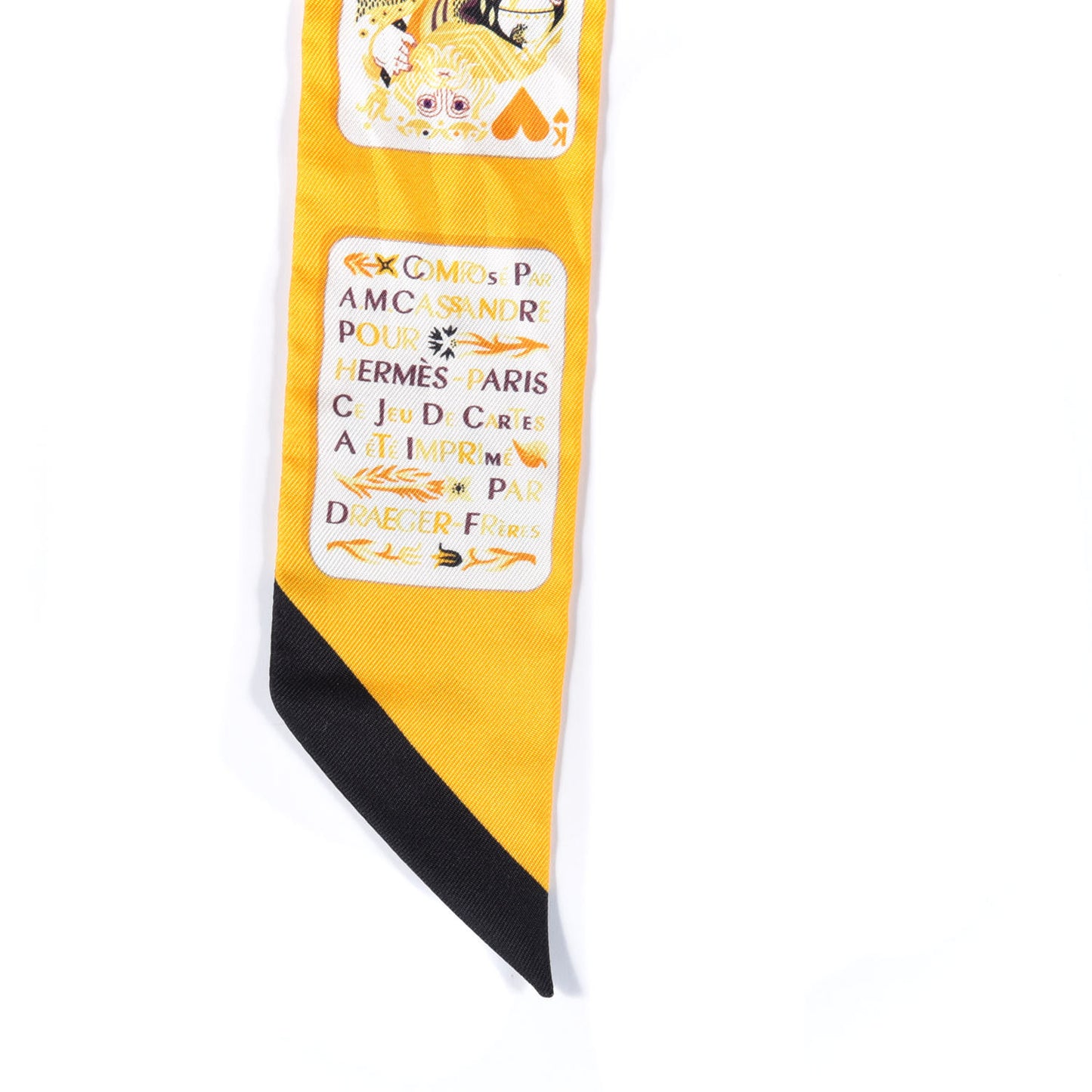 Silk Jeu de Cartes Twilly Bouton D’or Noir Blanc