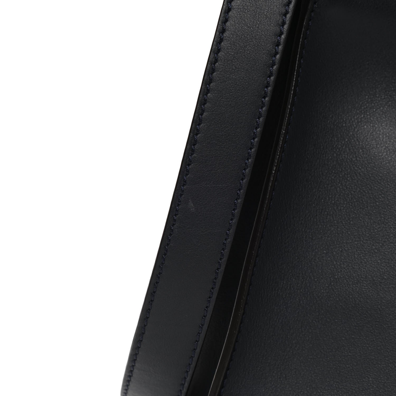 Fendi Vitello Seta Shiny Nappa Medium Peekaboo Iconic Satchel Blue Notte Turchese 11 of 12