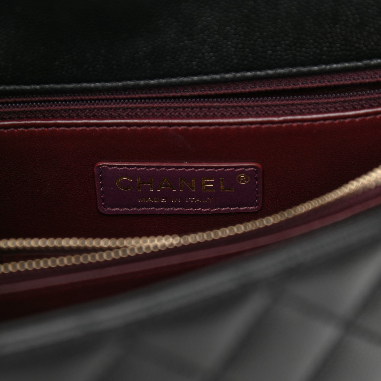 Chanel Caviar Lizard Embossed Quilted Small Coco Handle Flap Black 6 of 11