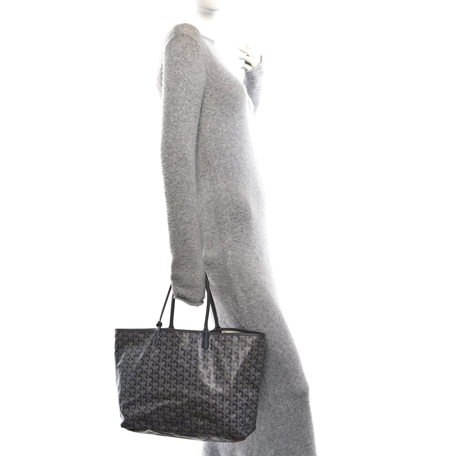 Goyard Goyardine Saint Louis PM Grey 2 of 11