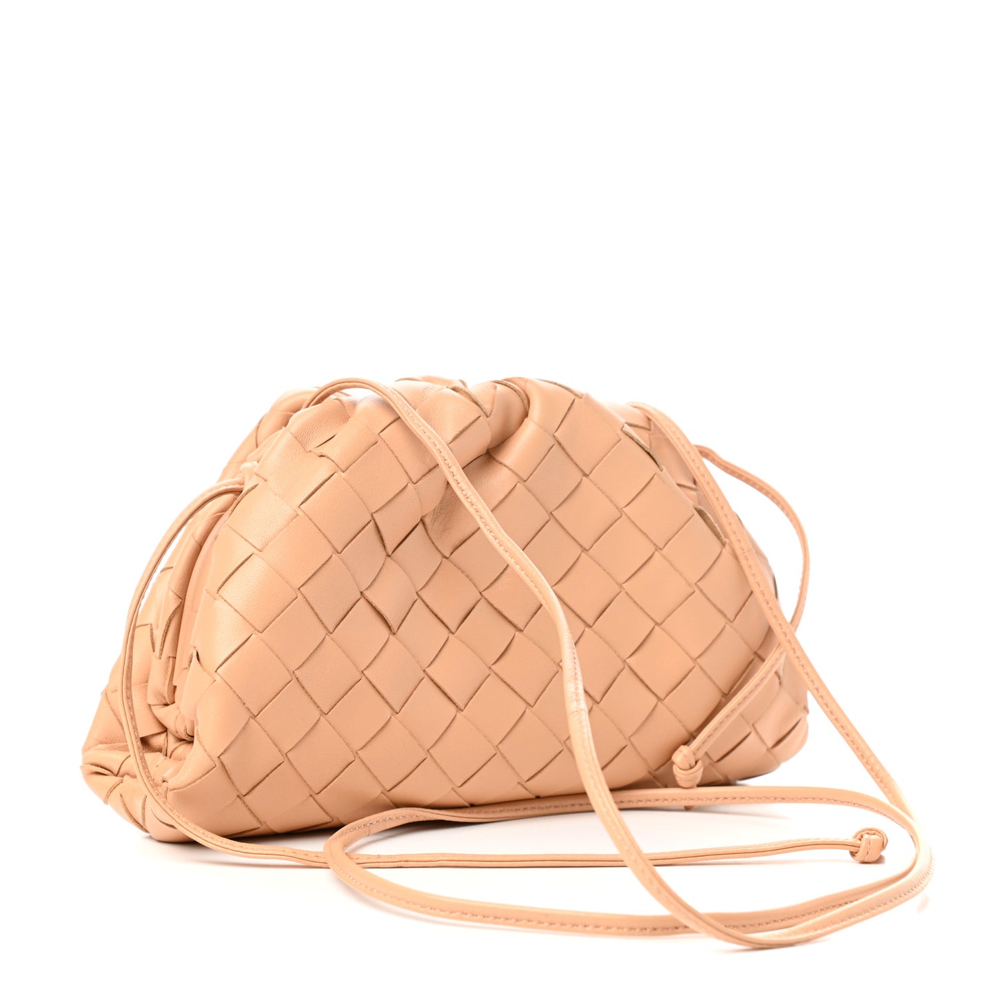 Nappa Intrecciato The Mini Pouch Almond