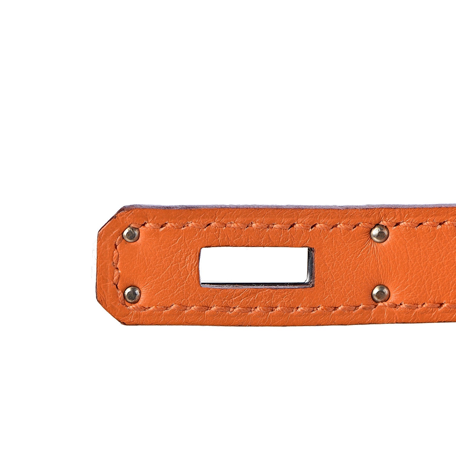 Hermes Swift Kelly Longue Clutch Pochette Orange 17 of 29