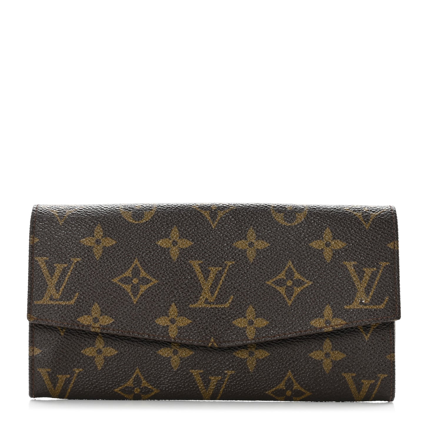 Monogram Flap Wallet