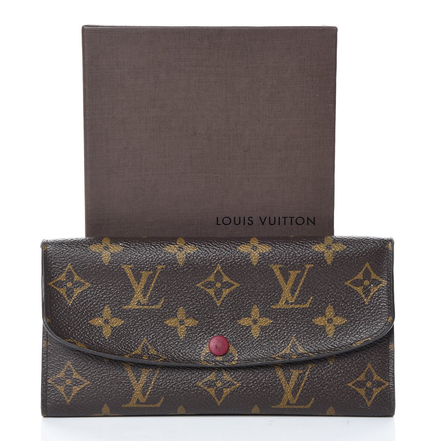 Monogram Emilie Wallet Fuchsia
