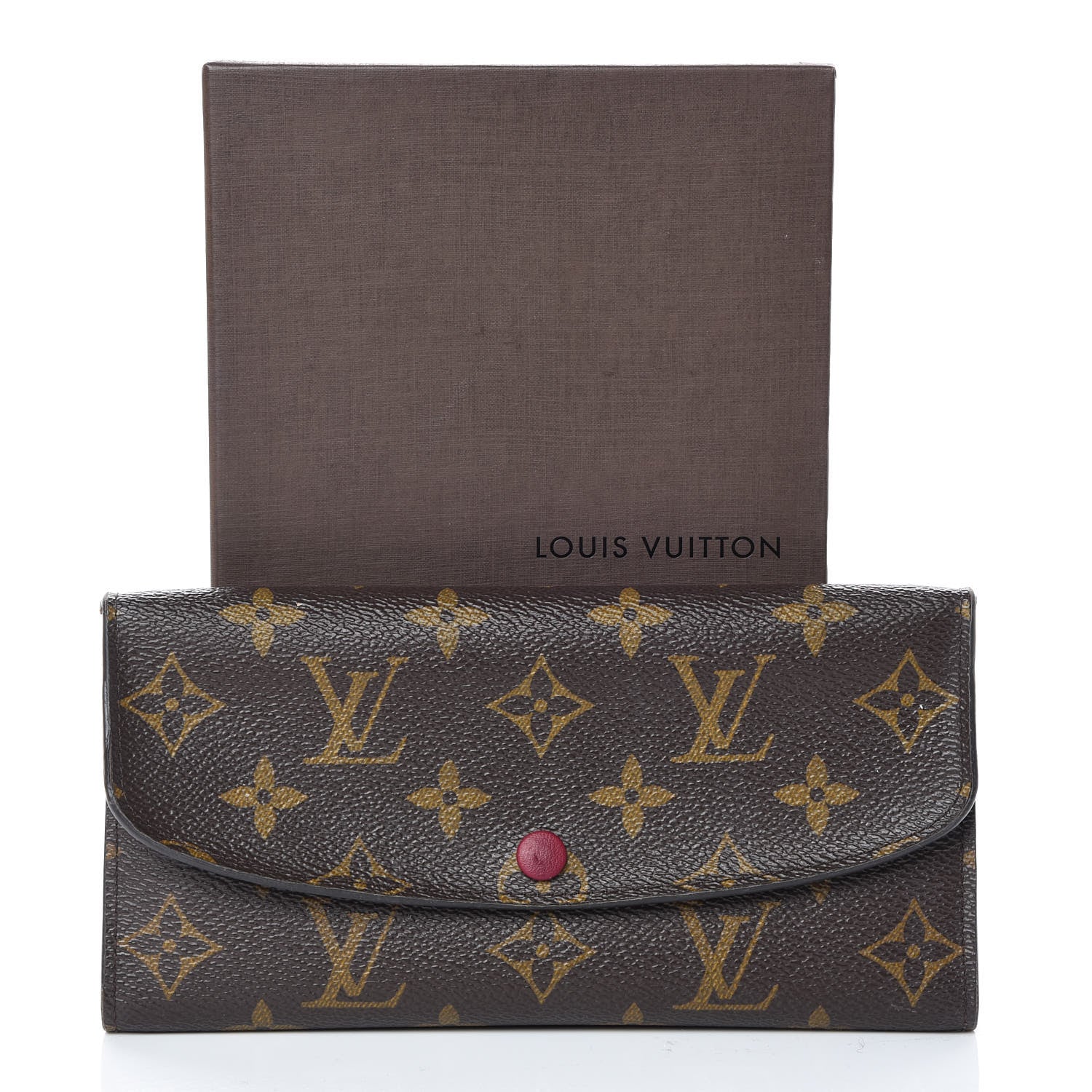 Louis Vuitton Monogram Emilie Wallet Fuchsia 13 of 13