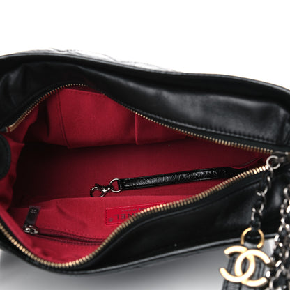 Chanel Aged Calfskin Quilted New Medium Gabrielle Hobo Black 4 of 4