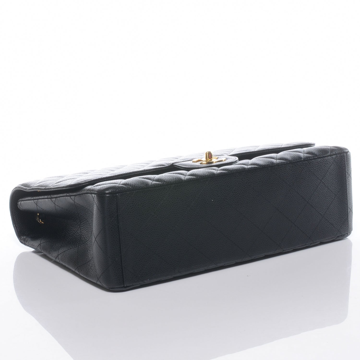 Chanel Caviar Maxi Single Flap Black 4 of 8