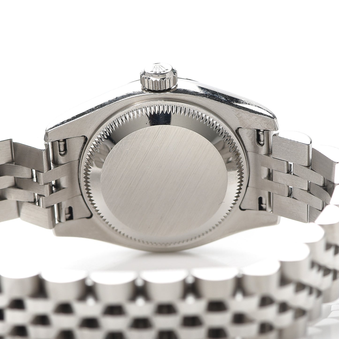 Stainless Steel 18K White Gold Diamond 26mm Oyster Perpetual Datejust Watch Silver Jubilee 179174