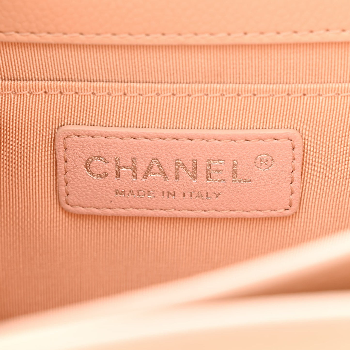 Caviar Quilted CC Box Flap Beige