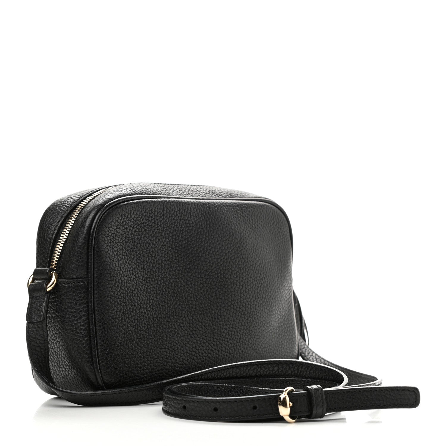 Gucci Pebbled Calfskin Small Soho Disco Bag Black 3 of 12