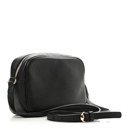 Gucci Pebbled Calfskin Small Soho Disco Bag Black 3 of 12