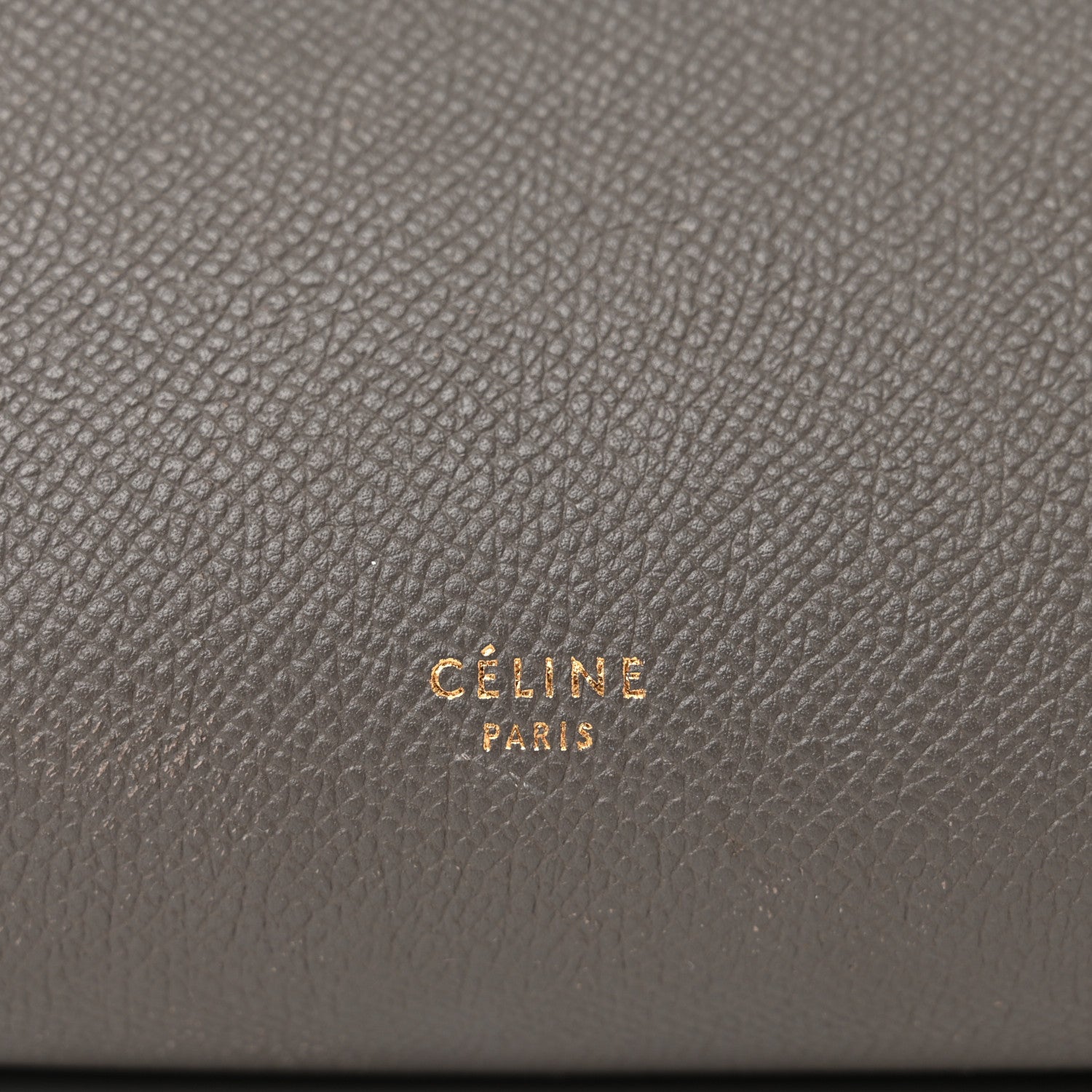 Celine Grained Calfskin Mini Belt Bag Grey 7 of 20