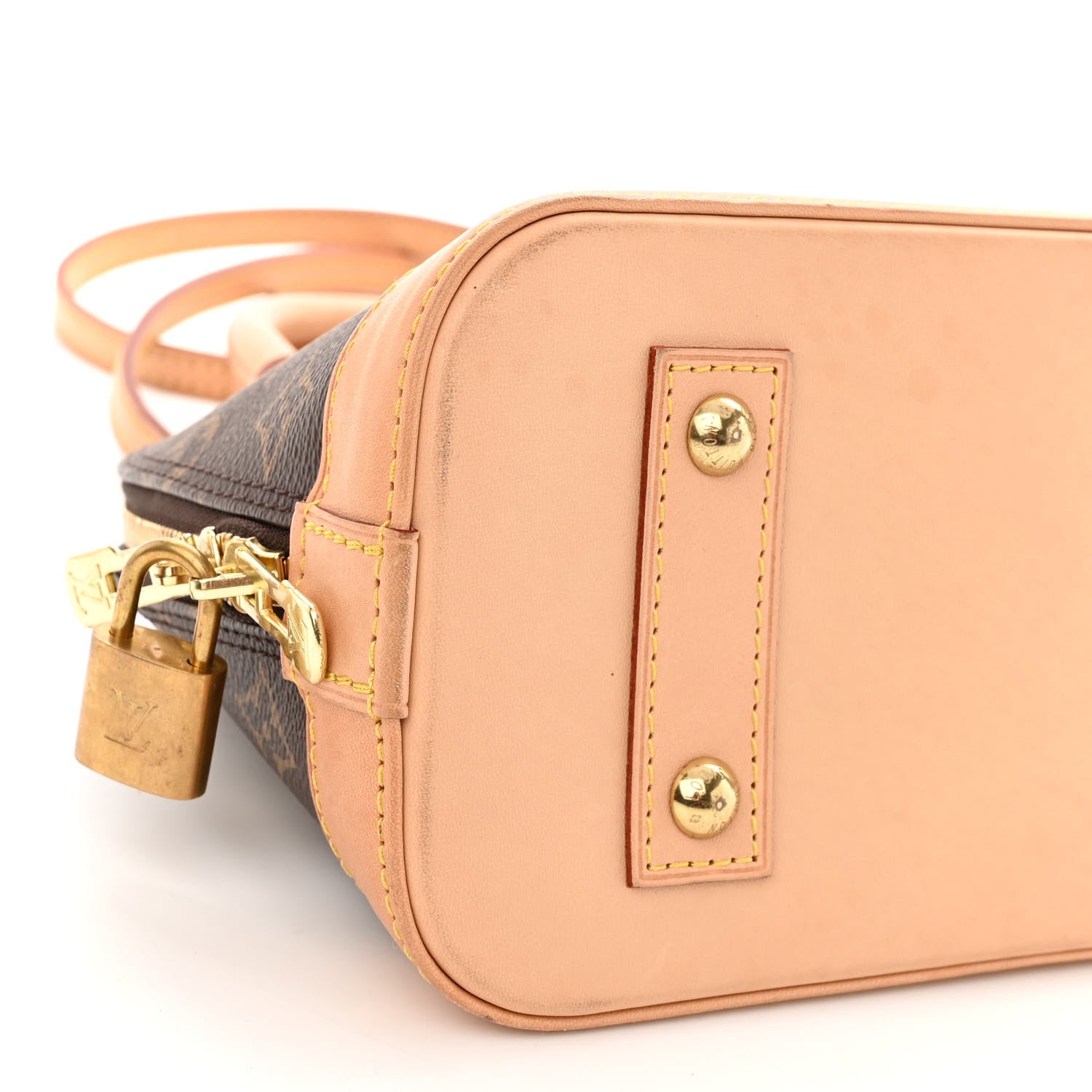 Louis Vuitton LOUIS VUITTON Monogram Alma BB 8 of 9