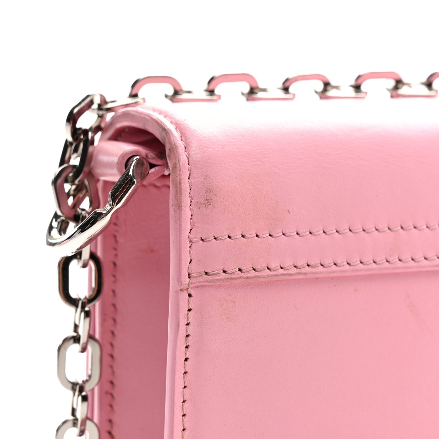 Box Calfskin Small 4G Chain Shoulder Bag Baby Pink