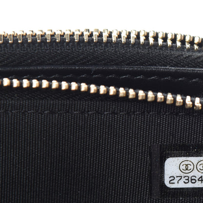 Chanel Caviar Quilted Small Boy Clutch With Chain Black 10 of 11