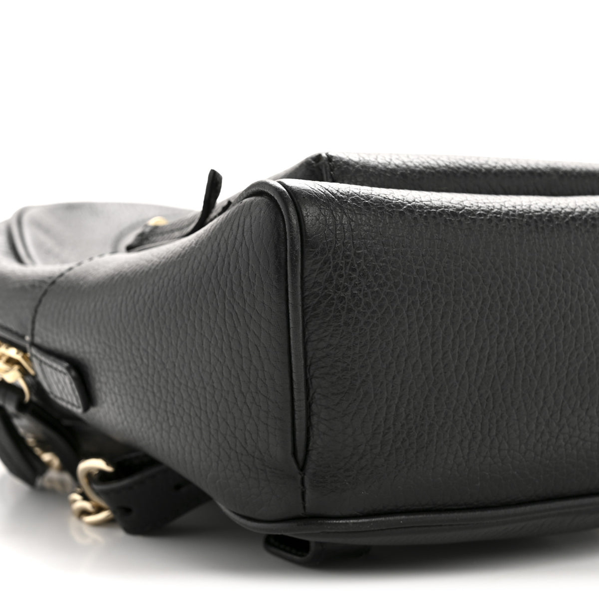 Gucci Black Pebbled Soho Chain Backpack Gucci Calfskin Soho Chain Backpack – thankunext.us main image 2