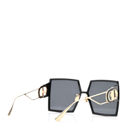 Christian Dior Acetate Square 30 Montaigne Sunglasses Black 4 of 8