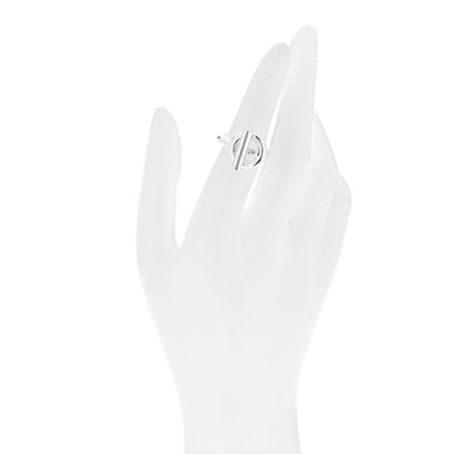 Hermes Sterling Silver GM Echappee Ring 50 5.25 2 of 5