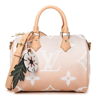 Louis Vuitton Monogram Giant By The Pool Speedy Bandouliere 25 Brume 1 of 10