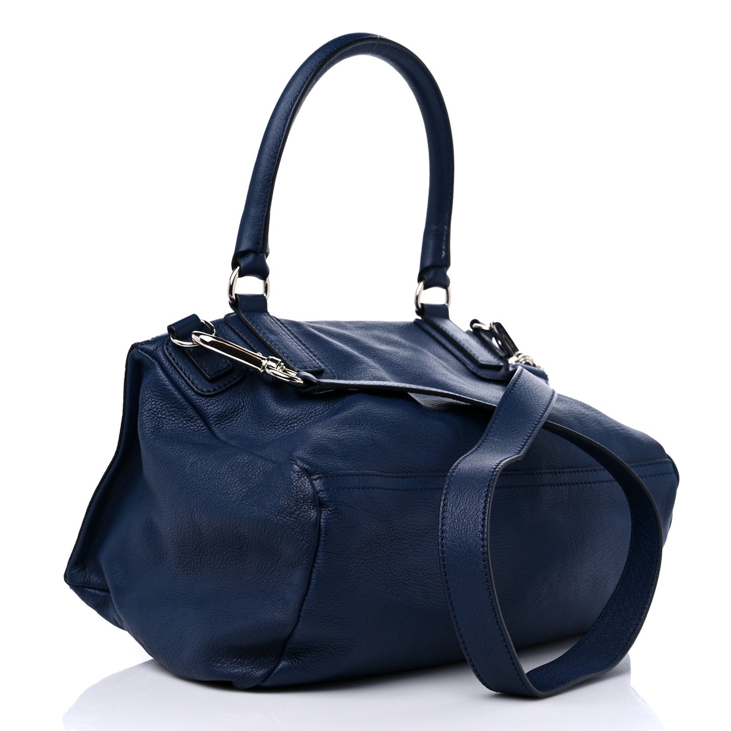 Sugar Goatskin Medium Pandora Navy