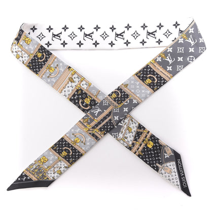 Louis Vuitton Silk Monogram Let's Go BB Bandeau Black 1 of 2