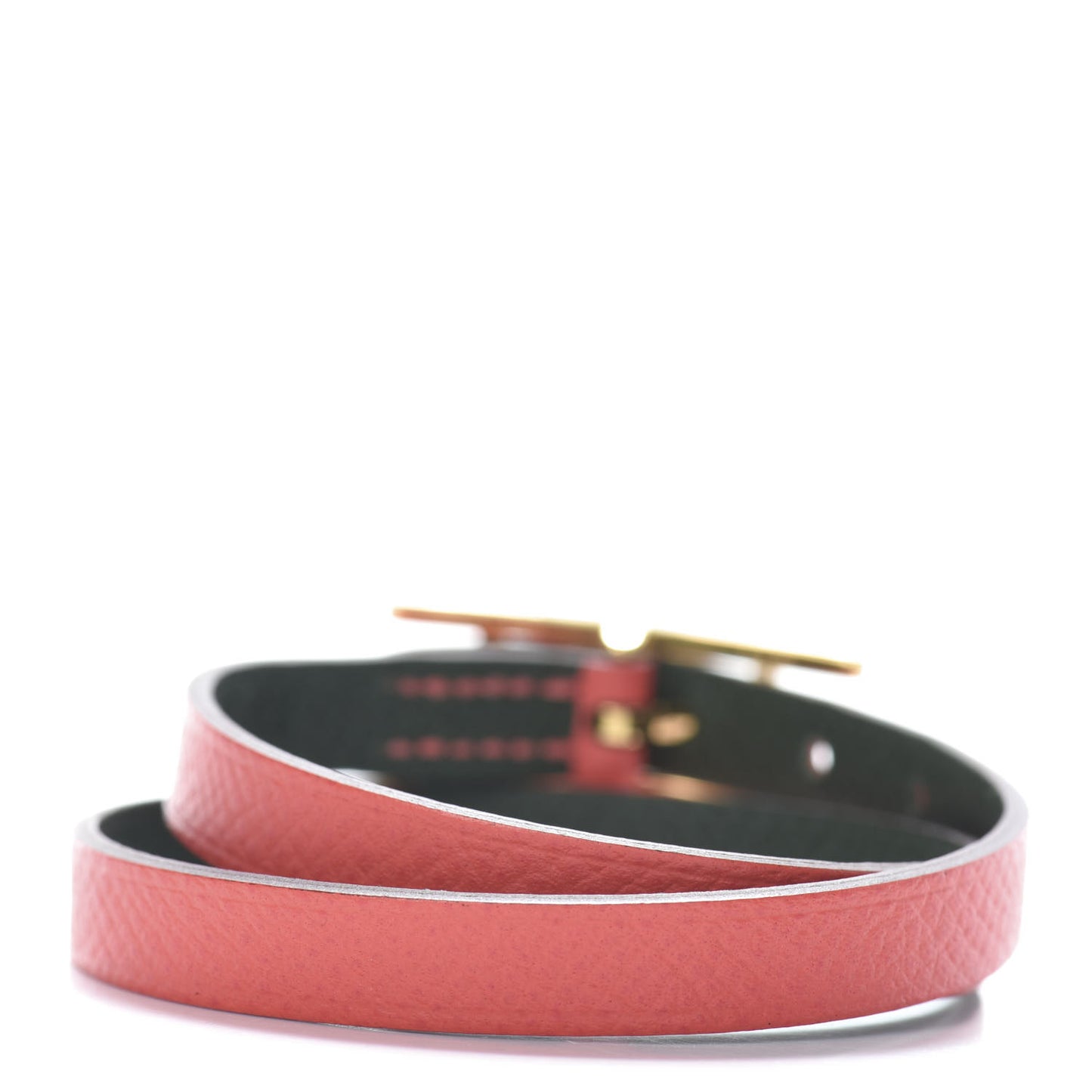 Epsom Behapi Double Tour Bracelet XS Rose Jaipur Vert Anglais
