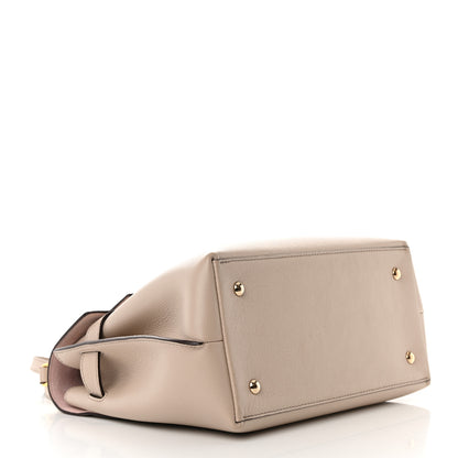 Louis Vuitton Soft Calfskin Lockme Ever MM Greige 4 of 11