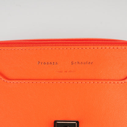 Proenza Schouler Lambskin Large PS1 Chain Wallet Grapefruit 6 of 7