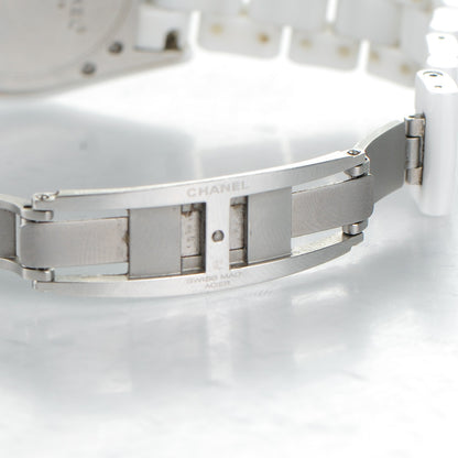 Chanel Stainless Steel Ceramic 33mm J12 Quartz Watch White 7 of 7