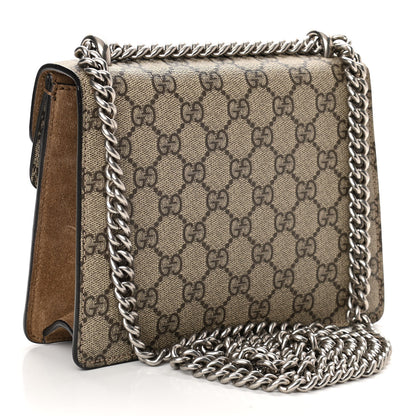Gucci GG Supreme Monogram Mini Dionysus Shoulder Bag Taupe 3 of 10