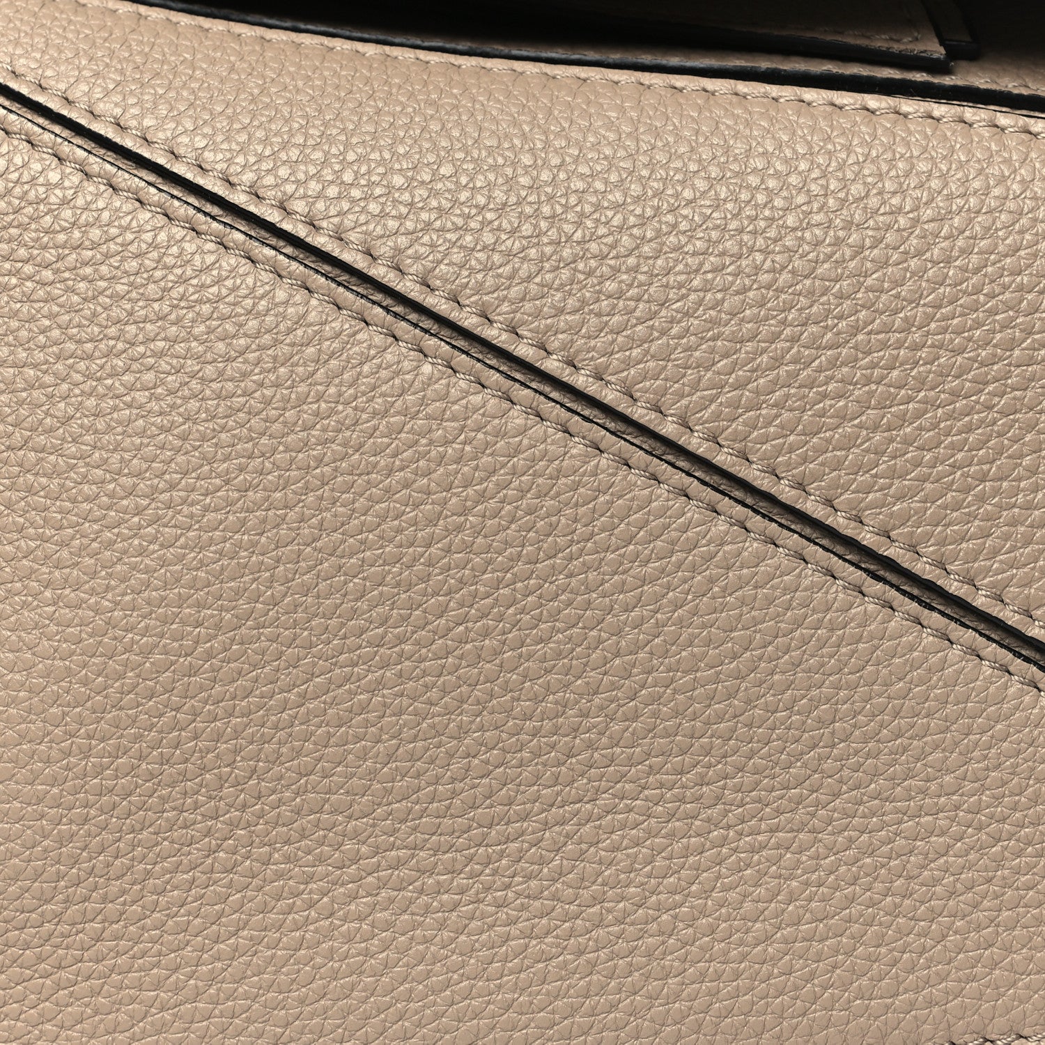 Loewe Grained Calfskin Small Puzzle Bag Sand 7 of 9