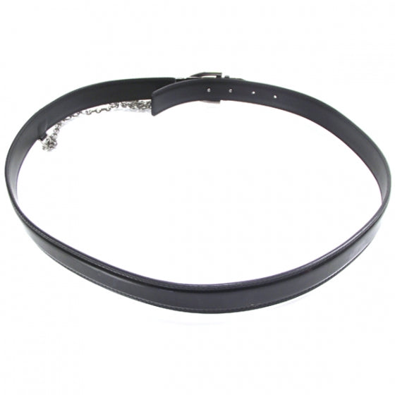 Gucci Patent Chain Belt Black 38 3 of 5