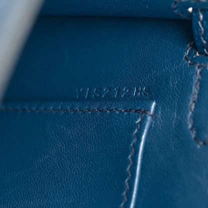 Hermes Chevre Mysore Mini Kelly Sellier 20 Bleu Saphir 7 of 14