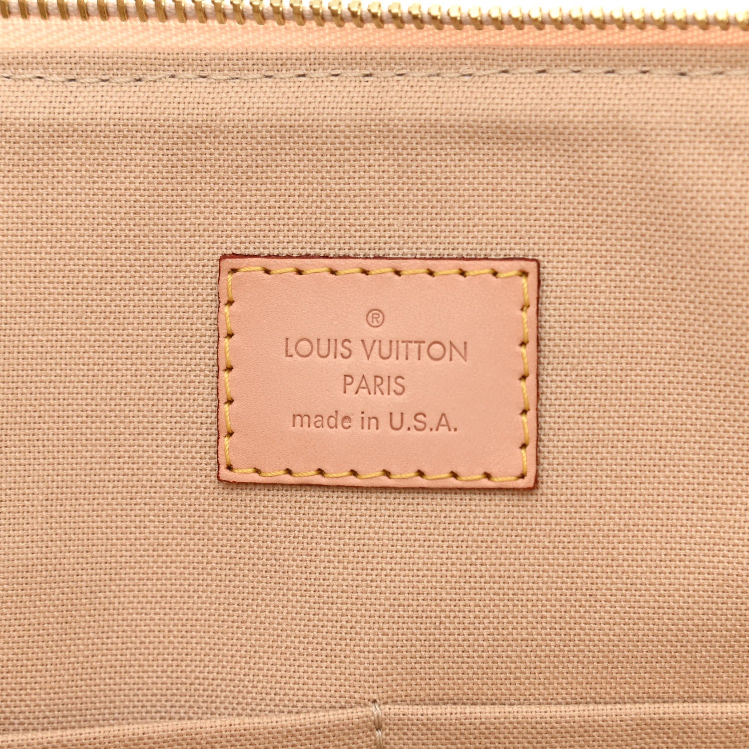 Louis Vuitton Damier Azur Siracusa GM 6 of 9
