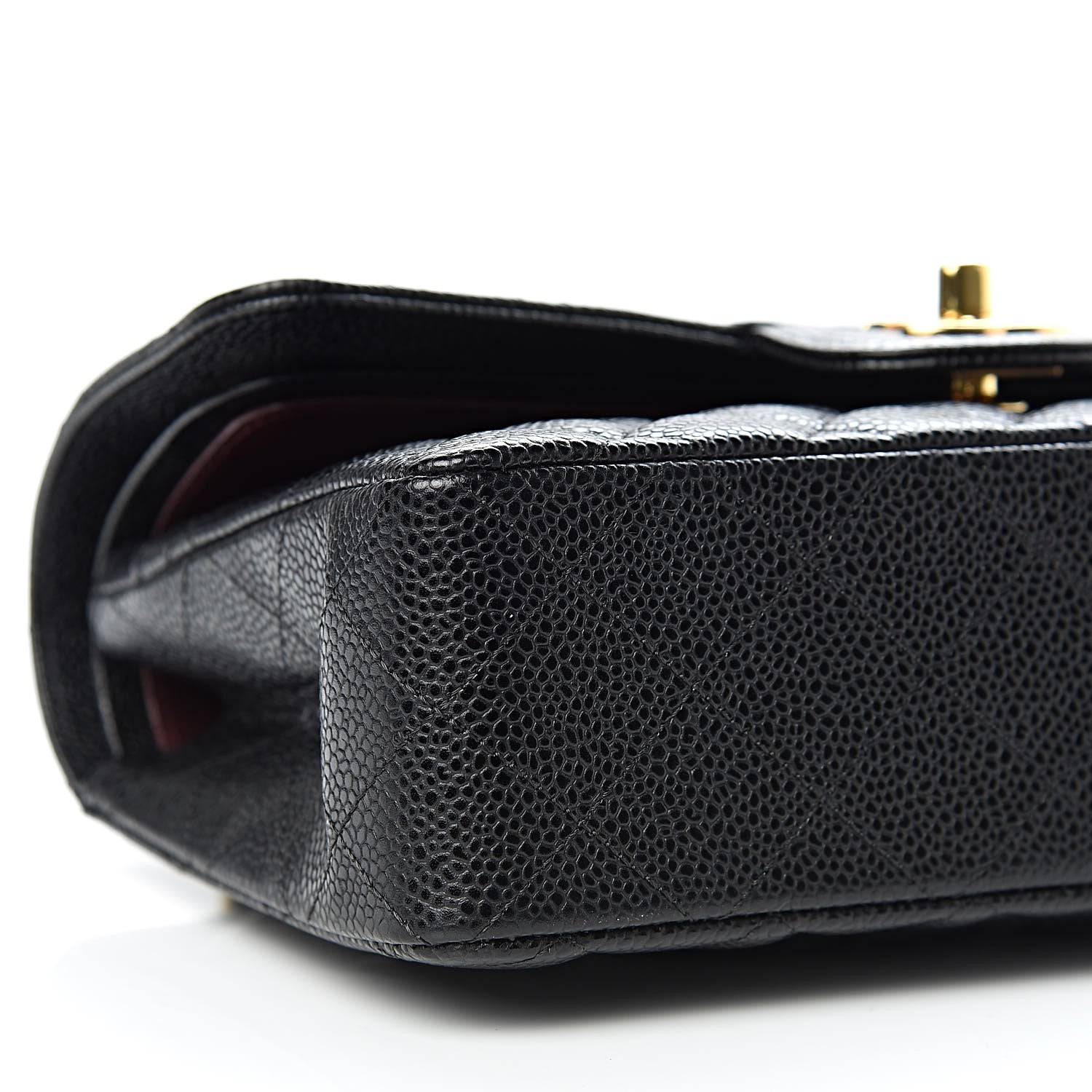 Chanel Caviar Quilted Small Double Flap Black 9 of 11