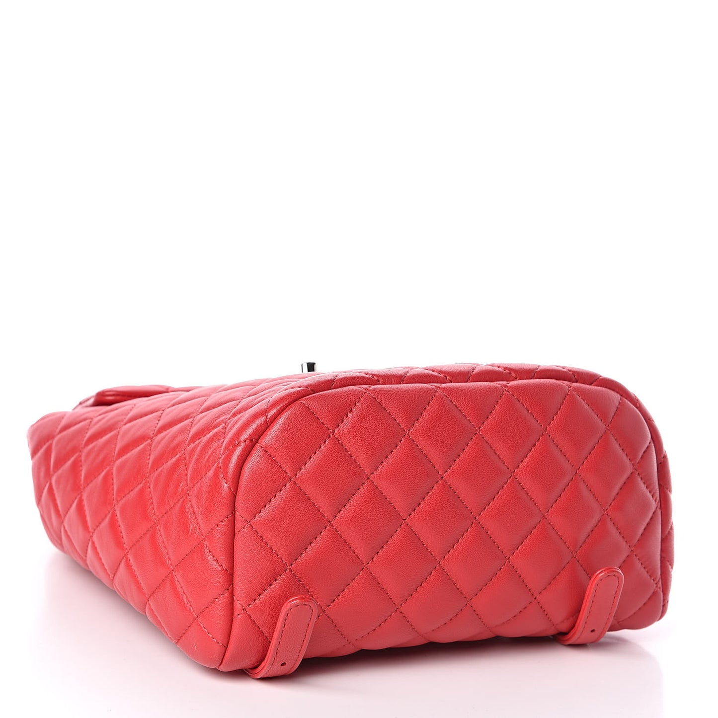 Lambskin Quilted Small Urban Spirit Backpack Dark Pink