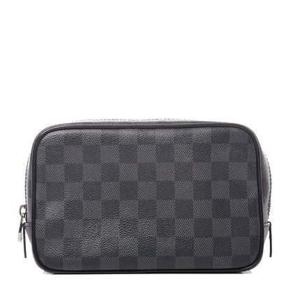 Louis Vuitton Damier Graphite Toilet Pouch PM 1 of 9