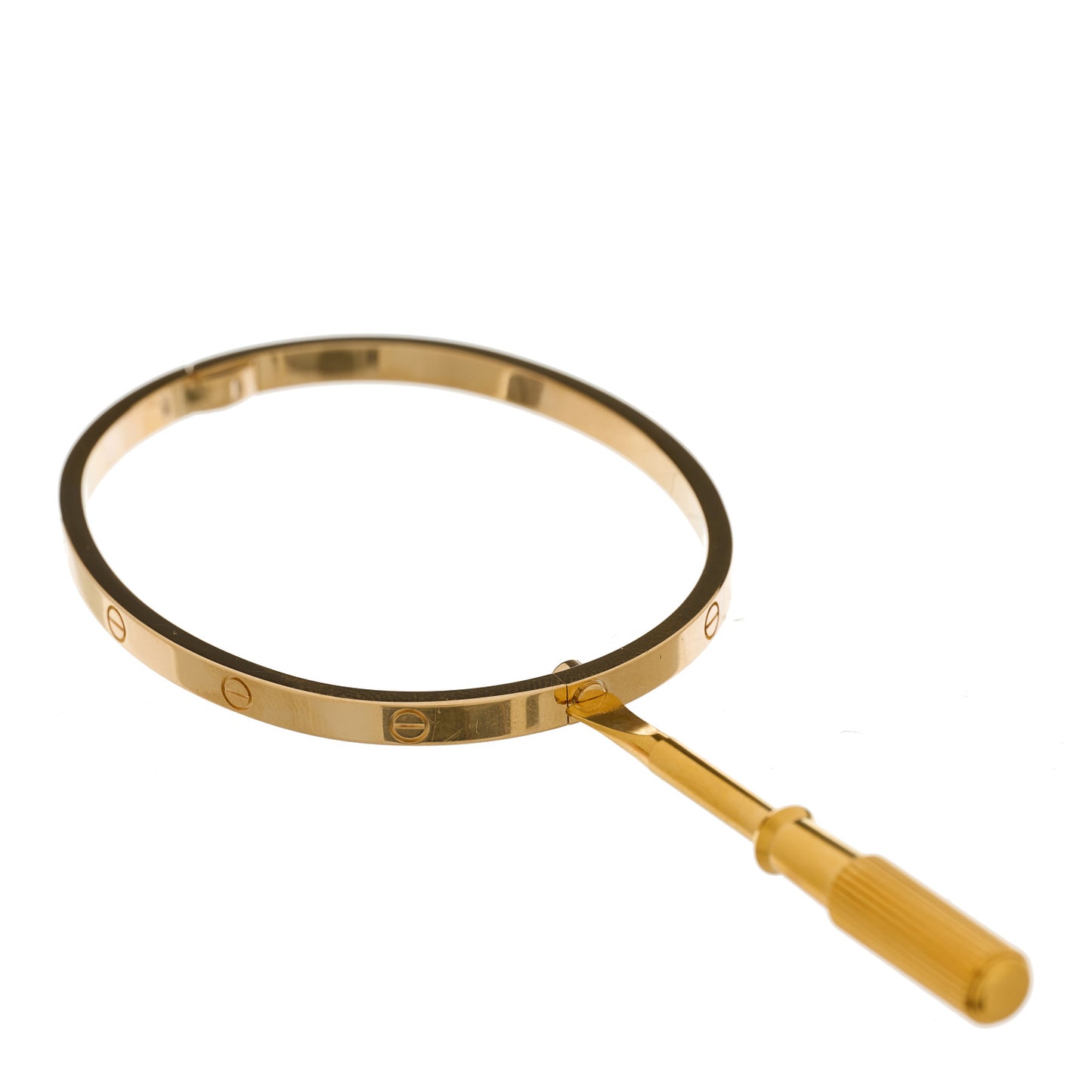 18K Yellow Gold Small LOVE Bracelet 16