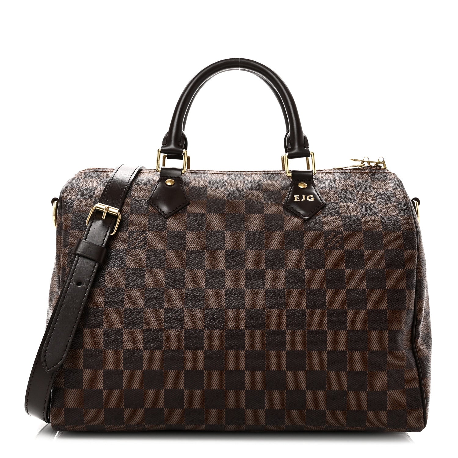 Louis Vuitton Damier Ebene Speedy Bandouliere 30 1 of 8