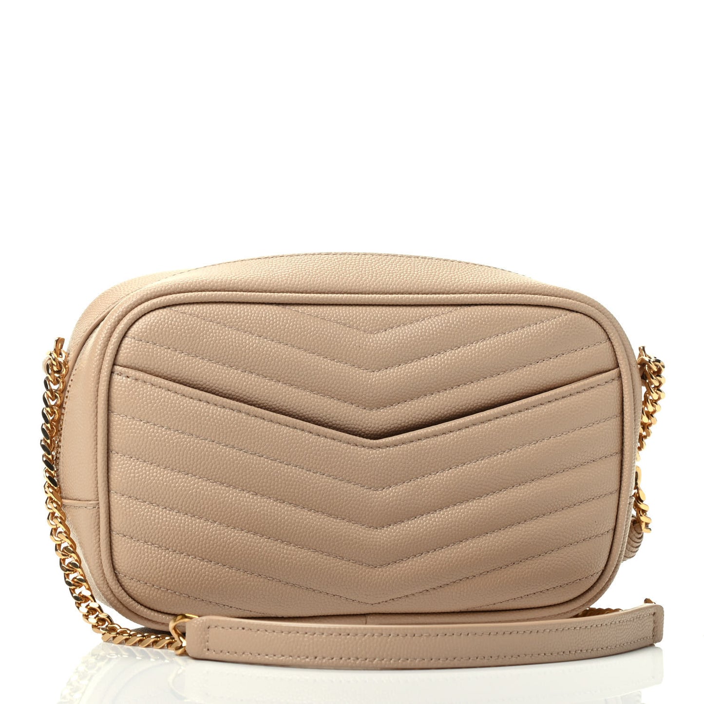 Grain De Poudre Matelasse Monogram Mini Lou Camera Bag New Powder