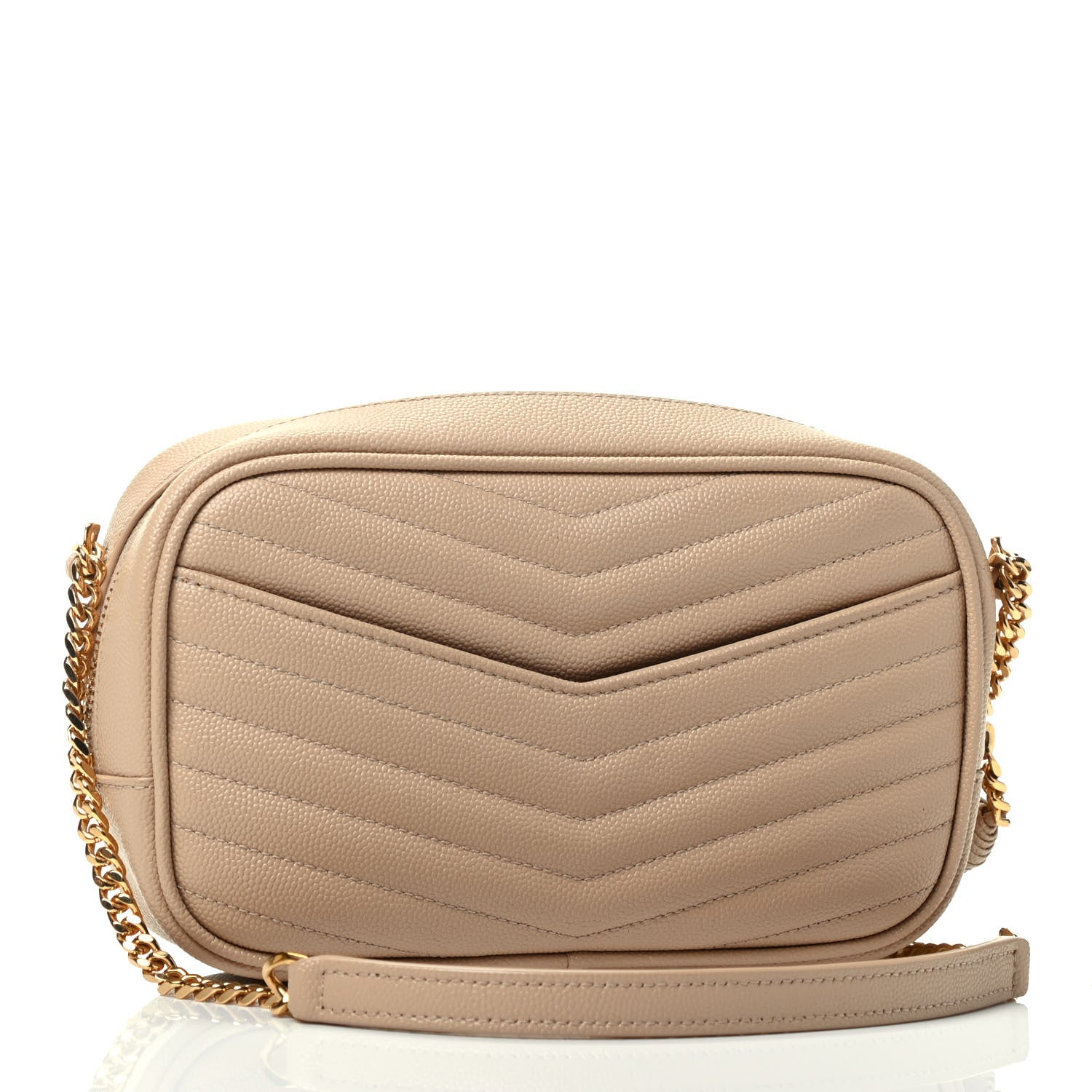 Saint Laurent Grain De Poudre Matelasse Monogram Mini Lou Camera Bag New Powder 2 of 4