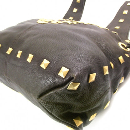 Givenchy Leather Studded George V Bag Brown 5 of 10