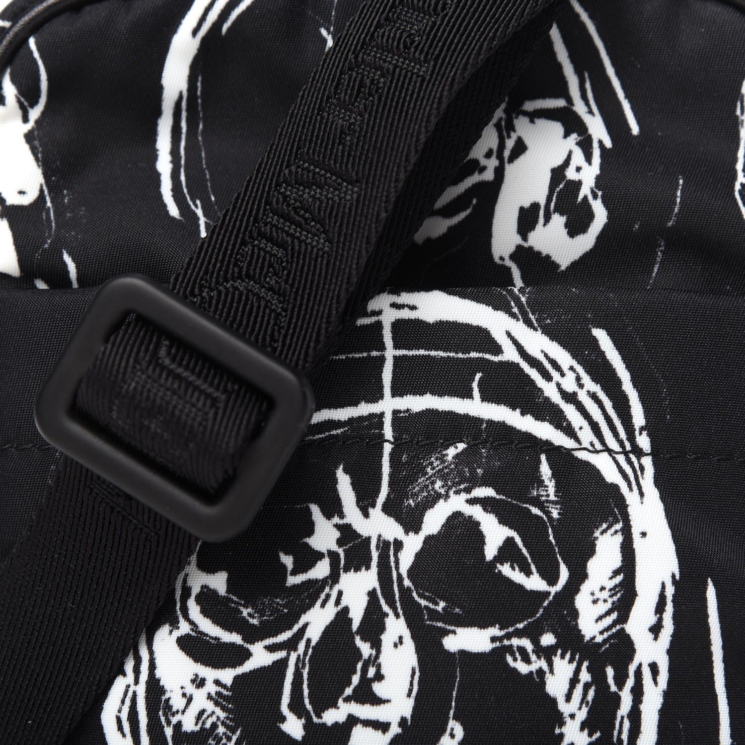 Alexander McQueen Nylon Mini Skull Messenger Bag Black 9 of 9