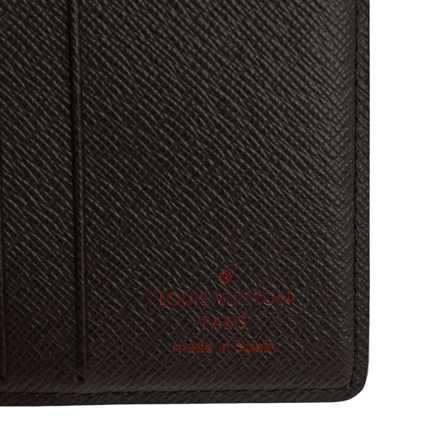 Damier Ebene Porte-Billets 6 Card Bi-Fold Wallet