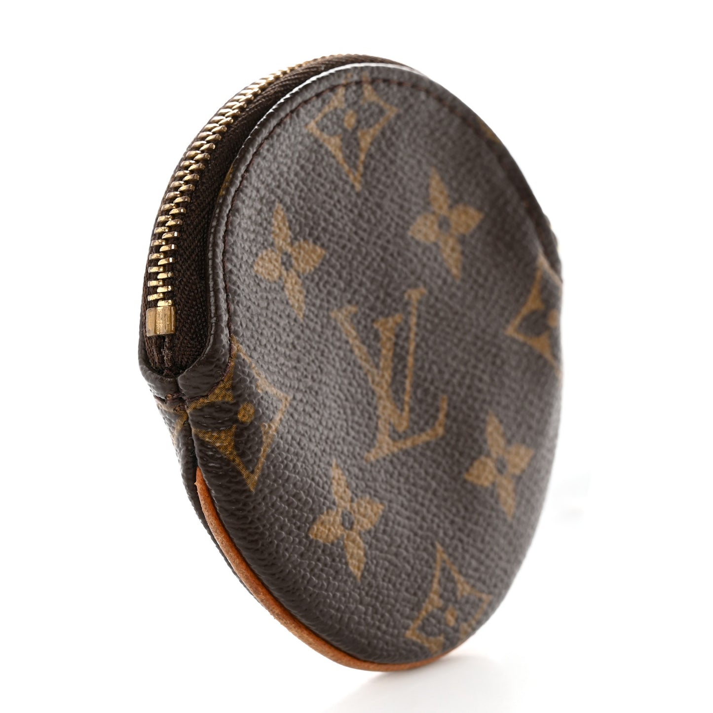 Monogram Round Coin Purse