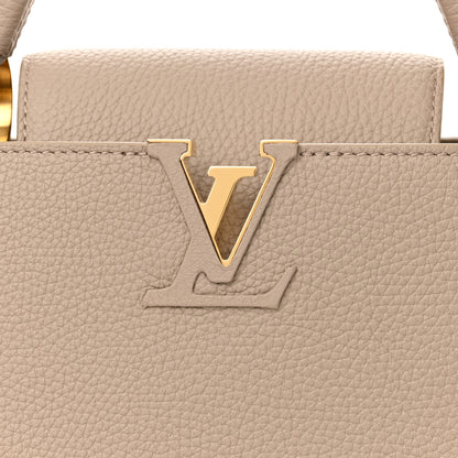 Louis Vuitton Taurillon Capucines BB Galet 7 of 9